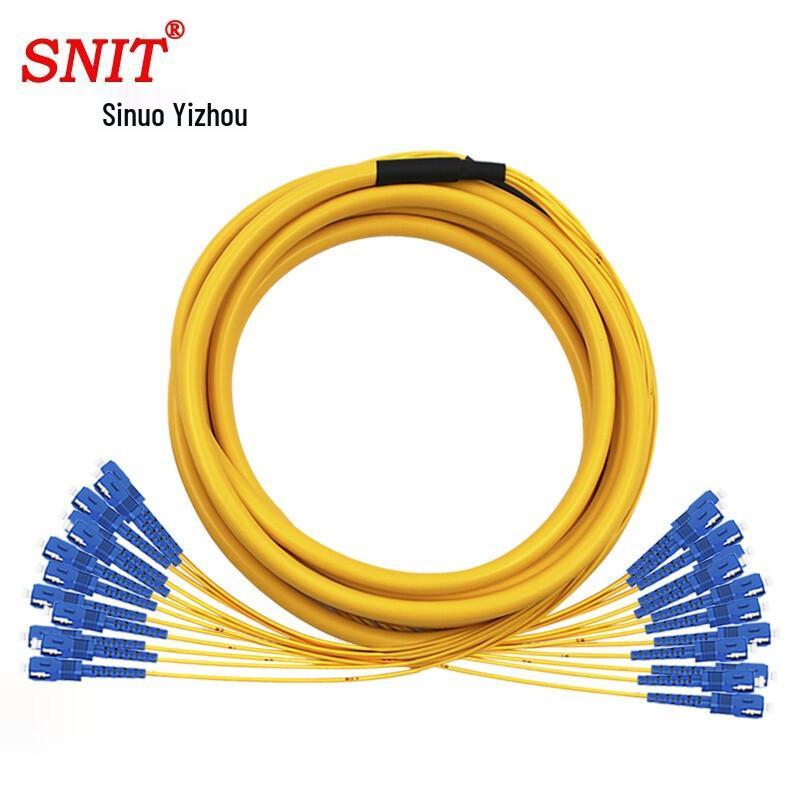 

SNIT 12-Core SC-SC Single-Mode Fiber Optic Patch Cord