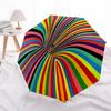 1pc Color Wheel Automatic Open/Close Umbrella Compact Folding Umbrella, All-Season Portable Umbrella for Women/Men112