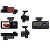 2/3-Kanal WIFI Auto DVR, Hochauflösende 1080P In-Car Dashcam mit drei Kameras, Videoaufzeichnung.