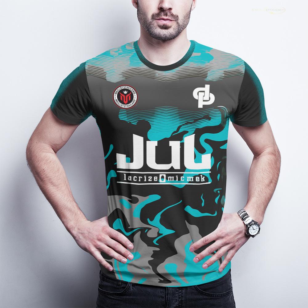 Nuevo maillot de verano JUL Tchikita juvenil transpirable secado rápido manga corta entrenamiento fútbol para hombres y mujeres