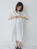 Reply Linen Long Shirt Dress_Off White