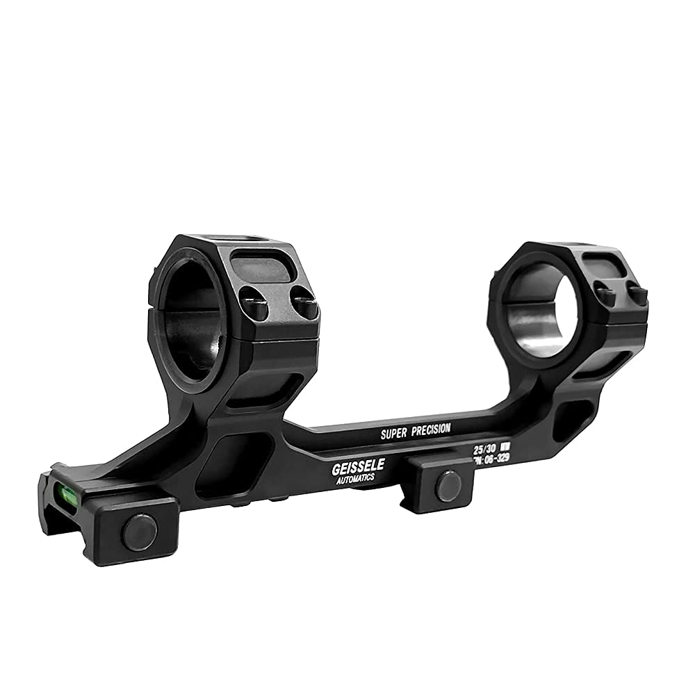 HWZ GEISSELE Type 30mm/25mm Scope Mount Ring Mount Base Spirit Bubble Level (Black)