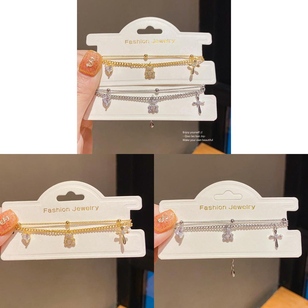 Animal Zodiac Hand Chain With Rhinestone Detailing For Elegant Girls Jewelry Gift