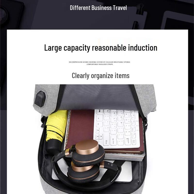 Hengyuanxiang 16-inch Laptop Travel Backpack