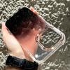 Transparente Handyhülle mit Farbverlauf und Glitzer für iPhone 14 Pro Max 13 12 11 Pro Max 13 14 Plus, stoßfeste, durchsichtige Acryl-Abdeckung
