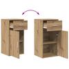 Sideboard with Drawers Artisan Oak 38 X 34 X 75 Cm