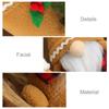 Christmas Gingerbread Man Doll Ornaments Xmas Knitted Rudolph Doll Christmas Decorations For Home  New Year Navidad Gifts