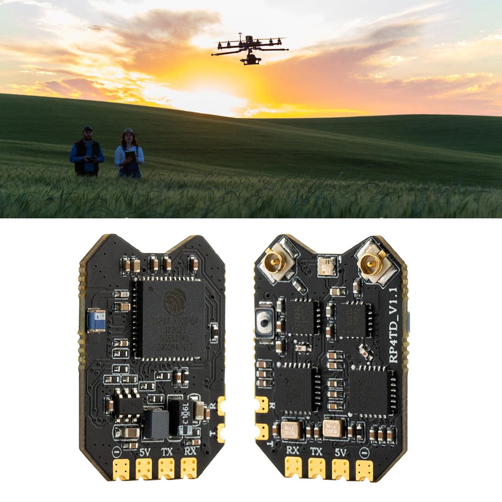 

Radiomaster RP4TD ExpressLRS 2.4GHz Diversity Receiver Приймач далекого зв язку для дронів і моделей