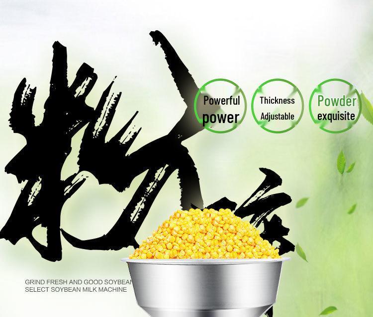 High-Power Household & Commercial Grain Grinder for Corn, Rice, and Cereals