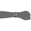 Citizen Q&Q Analog Waterproof Watch Date Day Leather Strap A205-302 Women's Navy