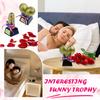 Adult Breast Trophy, 1pc World Trophy, Golden Breast, Bachelor Party Prize, Suitable For Bars, Nightclubs, Bachelor Parties And Gifts