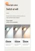 LED Magnetic Wall Lamp for Bedroom or Stairwell - Simple Cylinder Spotlight Night Light