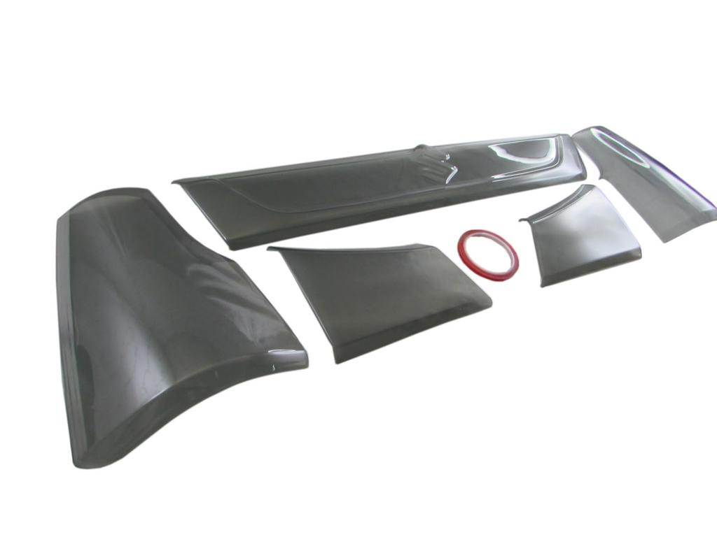 BRIGHTZ Smoked Tail Light Covers for Solio Bandit Fits and Solio Bandit MA36S/MA46S [SMO-REA-159] (Part Number 27699) - MA36, MA46, MA, A36, A46, 36,