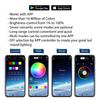 LED interiér auta pruh ambientního nožního světla Sada neonové osvětlení Sada podsvícení s aplikací USB Remote App Ovládání hudby Automatické RGB dekorativní lampy