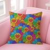 Pop Aesthetics T-Takashi-M-Murakami Personalized Picture Text Home Decorative Pillows Household Gifts 45X45Cm