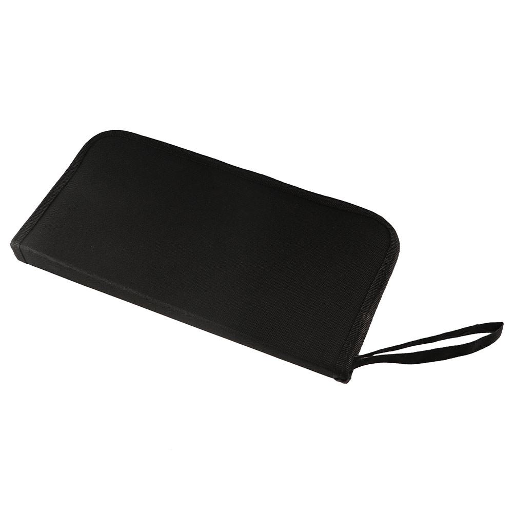 Portable Makeup Brush Bag Stand Up Cosmetic Brush Holder Durable Brush Storage Pouch  Travel