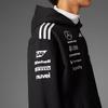 Adidas X Mercedes-Amg Petronas F1 Team Ss25 Comfortable Versatile Casual Striped Long Sleeve Sweatshirt Men sweatshirt Black JW5385