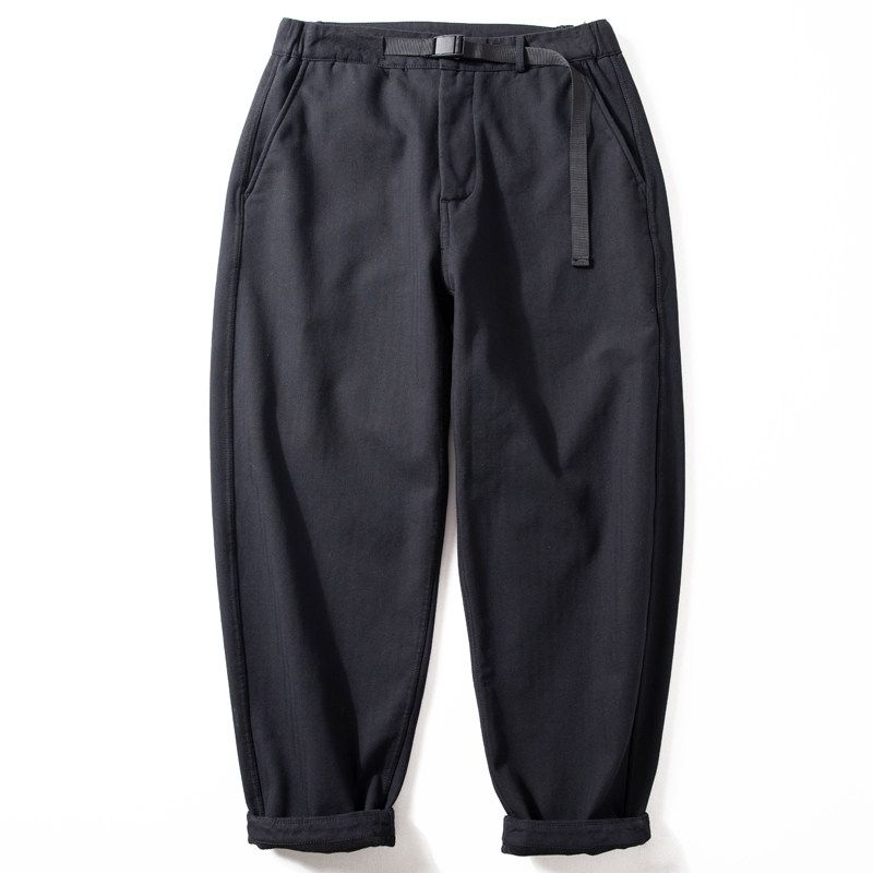 Youth Autumn and Winter Thickened Pencil Pants Casual Men's Trousers