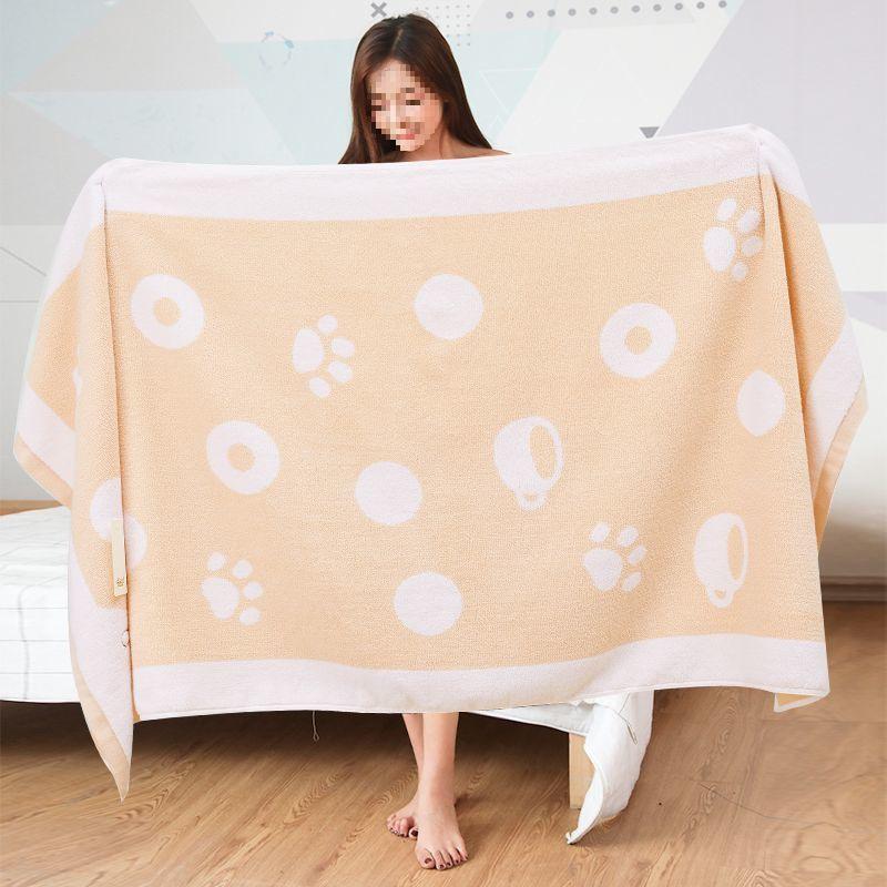 Toalla de Baño Gruesa de Algodón Puro Extra Grande para Hombre Sin Pelusa