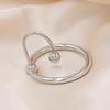 Titanium Alloy Stainless Steel Male Cross-Border Cock Ring - No Piercing Needed, Large Round Ring Design.