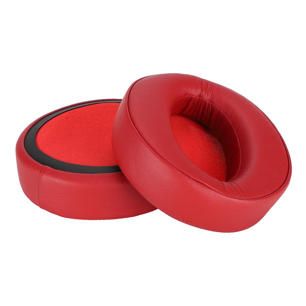 

2PCS Earphone Headphone Ear Pad Cover Cushion Replacement for Sony MDR XB950BT (Red)