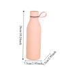 500ml Insulation Cup With Handle Large Capacity Thermos Water Bottle Vacuum Flask  Children