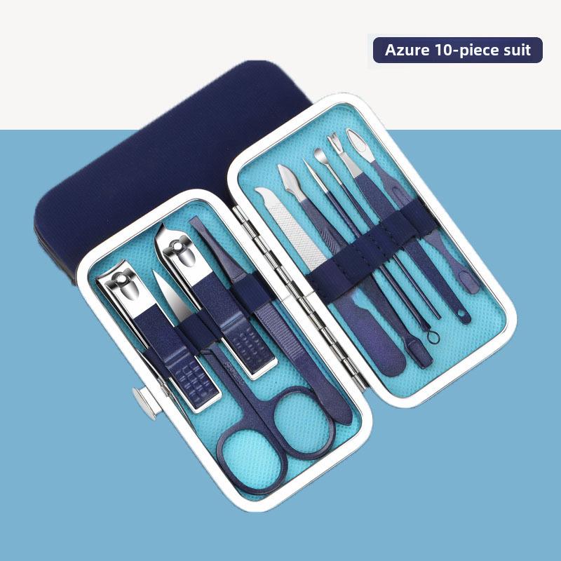 

Набор для ухода за ногтями премиум-класса из 18 предметов: Включает готовые кусачки для ногтей, плоскогубцы и инструменты для педикюра.