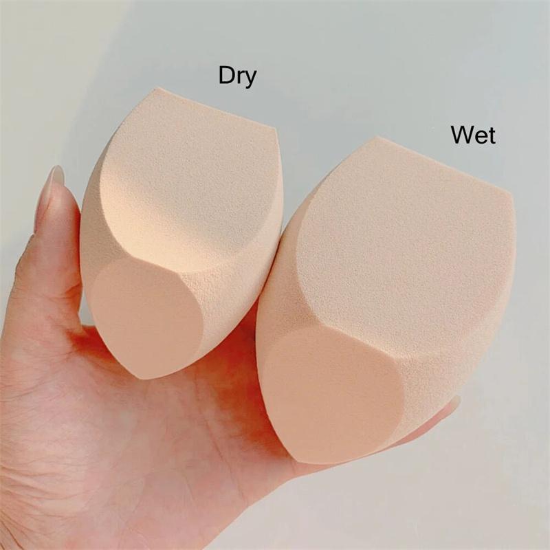3ks Big Size Makeup Sponge Puff Foundation Kosmetická labutěnka mokré a suché Dvojité použití Měkká make-upová make-upová make-upová pěna Sponge Puff Make Up Puffs