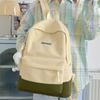 Women's Stylish Large Capacity Backpack - Versatile Japanese Ins Style for Middle & High School Students
