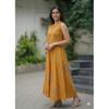 Women Sleeveless Summer Top Skirt Set Indian Bollywood Ethnic Kurti Set Dress