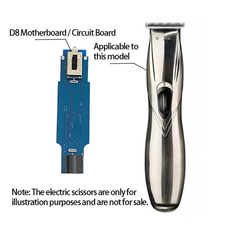 Advanced Mainboard Hair Cutter Internal Circuit Board PCB Texture for Professional Use with Efficient Signal Transmission