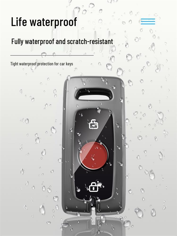 Housse de clé pour voiture électrique Niu - Coque de protection en métal pour N1S/M1 avec boucle US