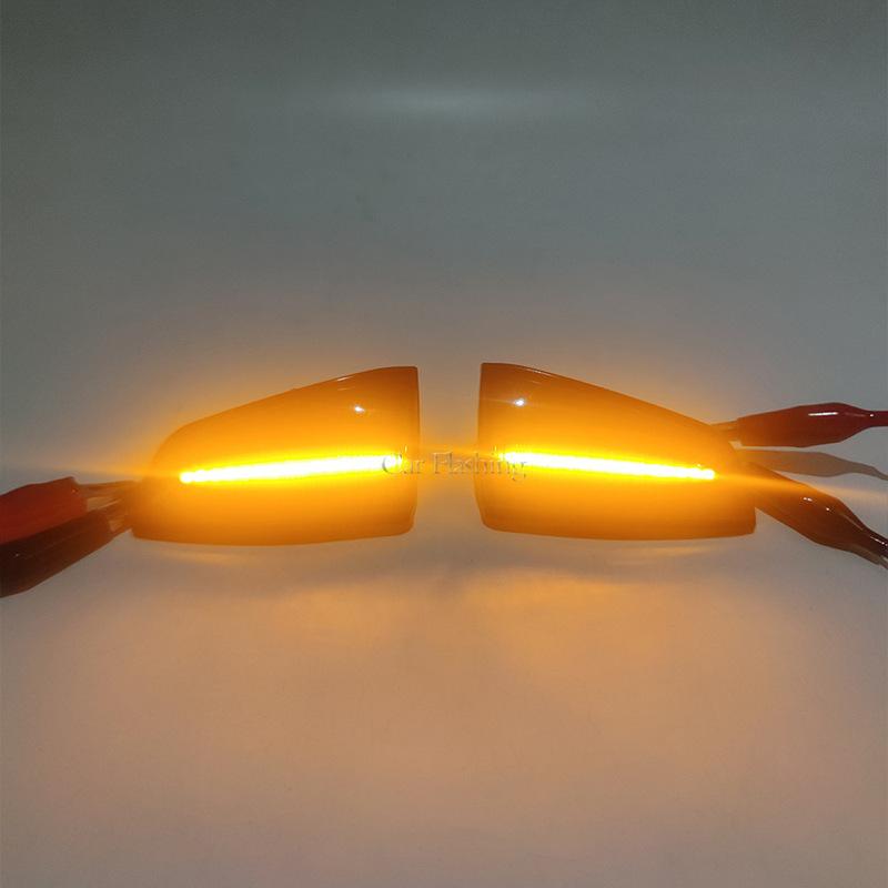 For Volvo S40 V50 C70 Flowing Rearview Mirror Light, LED Turn Signal Light, and Reverse Mirror Light