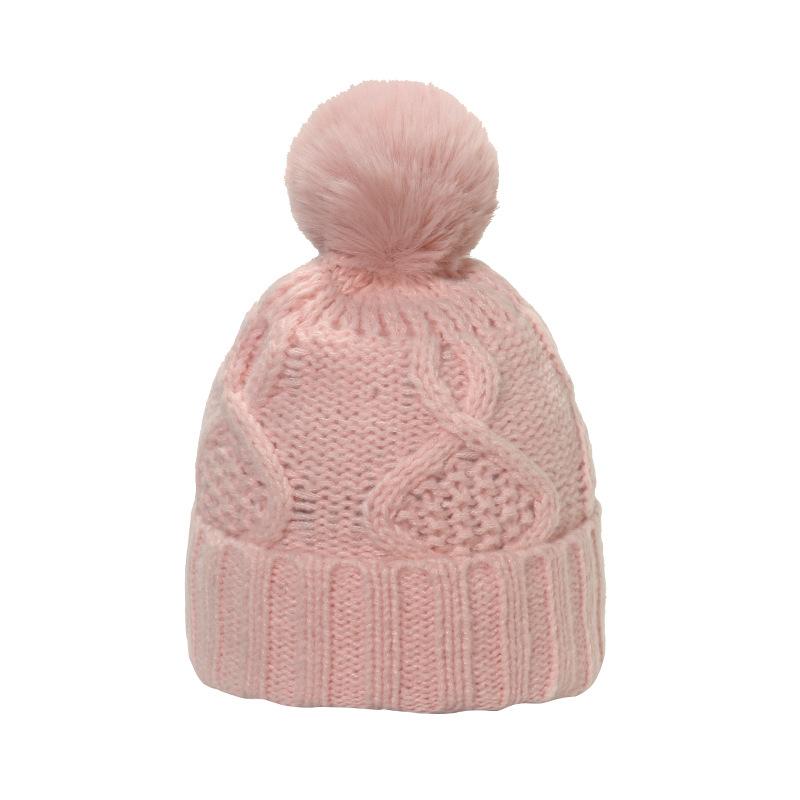 Herbst und Winter 2025 neue Strickmütze 8-Zeichen-Karomuster Kältemütze lässig vielseitige Strickmütze Damen Großhandel