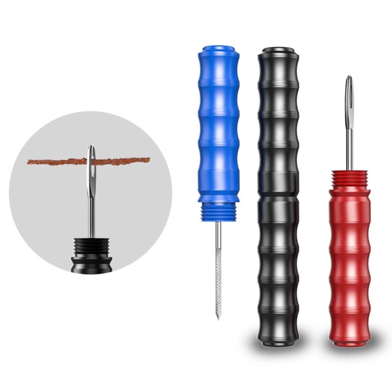 Bicycle Tubeless Tire Repair Tools Kit Mini MTB Road Bike Tyre Plug Puncture Flat Fix Patch Drill Sealant Rubber Stripe