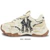 MLB Slip Resistant Support Low Top Chunky Sneakers Unisex Beige Brown Black 3ASHBNA3N-50CRS(Team131-1)