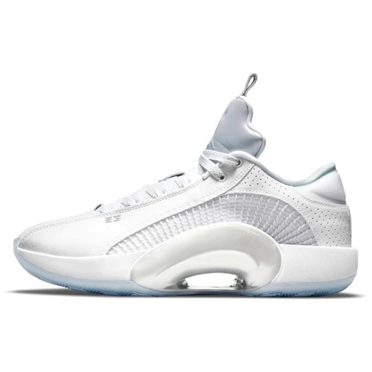 Air Jordan 35 Low White Metallic Silver Men s CW2460-100 EU 40.5