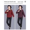Plus Size Women's Lapel Maternity Coat, Spring/Autumn Jacket for Middle-Aged & Elderly, 50s-60s Fashion.