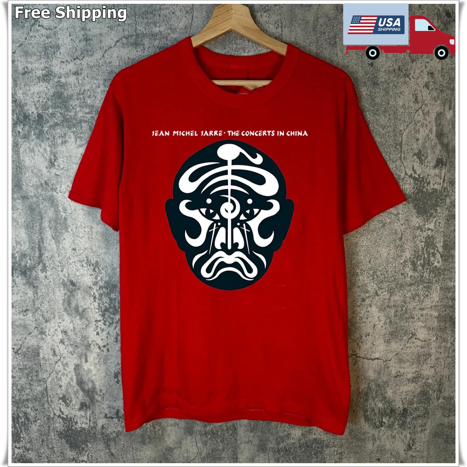 Jean-Michel Jarre Les Concerts en Chine T Shirt Full Size S-5XL XXXXL
