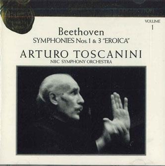 

CD ARTURO TOSCANINI - Beethoven:symphony Nos.1 & 3 Eroica BVCC7003 BMG Japan Classical Used