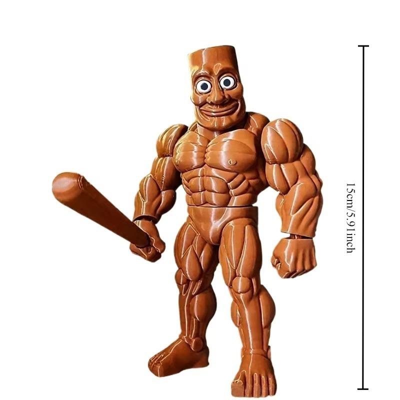 Włoska Figurka Modelowa Tung Tung Tung Sahur Tralalero Tralala Potwór Brainrot Edycja Fusion Figurka Akcji Anime Ozdoba Zabawki