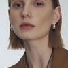 Viollina Graceful Teardrop Earrings_Silver