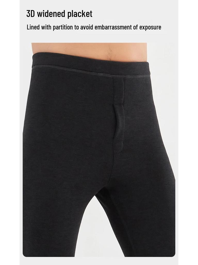 Extra Dicke Thermische Nahtlose Antibakterielle Fleecegefütterte Leggings für Männer & Frauen - Ideal für ältere Menschen