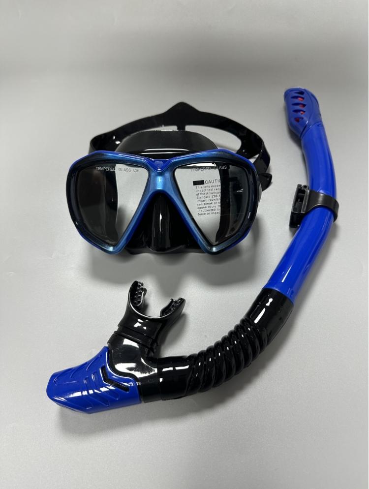 Professional swimming waterproof soft silicone glasses swimming glasses Full dry breathing tube diving mask High Quality Practical Daily Use