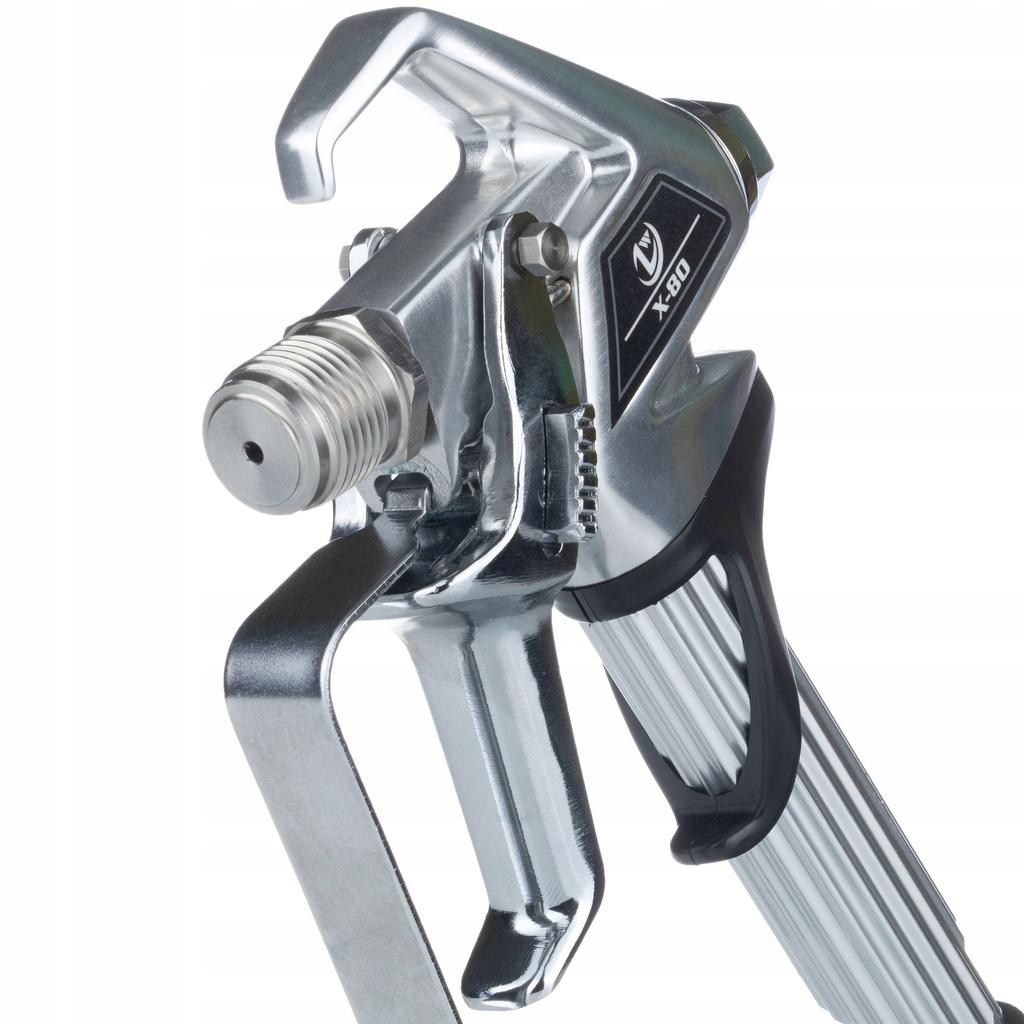 Rosfix Pistolet Malarski UltraSpray ZT-80 – Ergonomiczny Spust 2-Palcowy | Ciśnienie 7250 psi | Zestaw z Dyszą 517 i Filtrami 60 Mesh