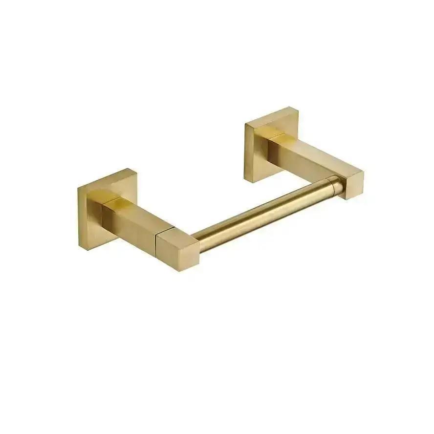 1 Pcs New Black Square 304 Stainless Steel Toilet Paper Holder Bathroom Toilet Paper Holder Sanitary Ware Hardware Hanging Parts