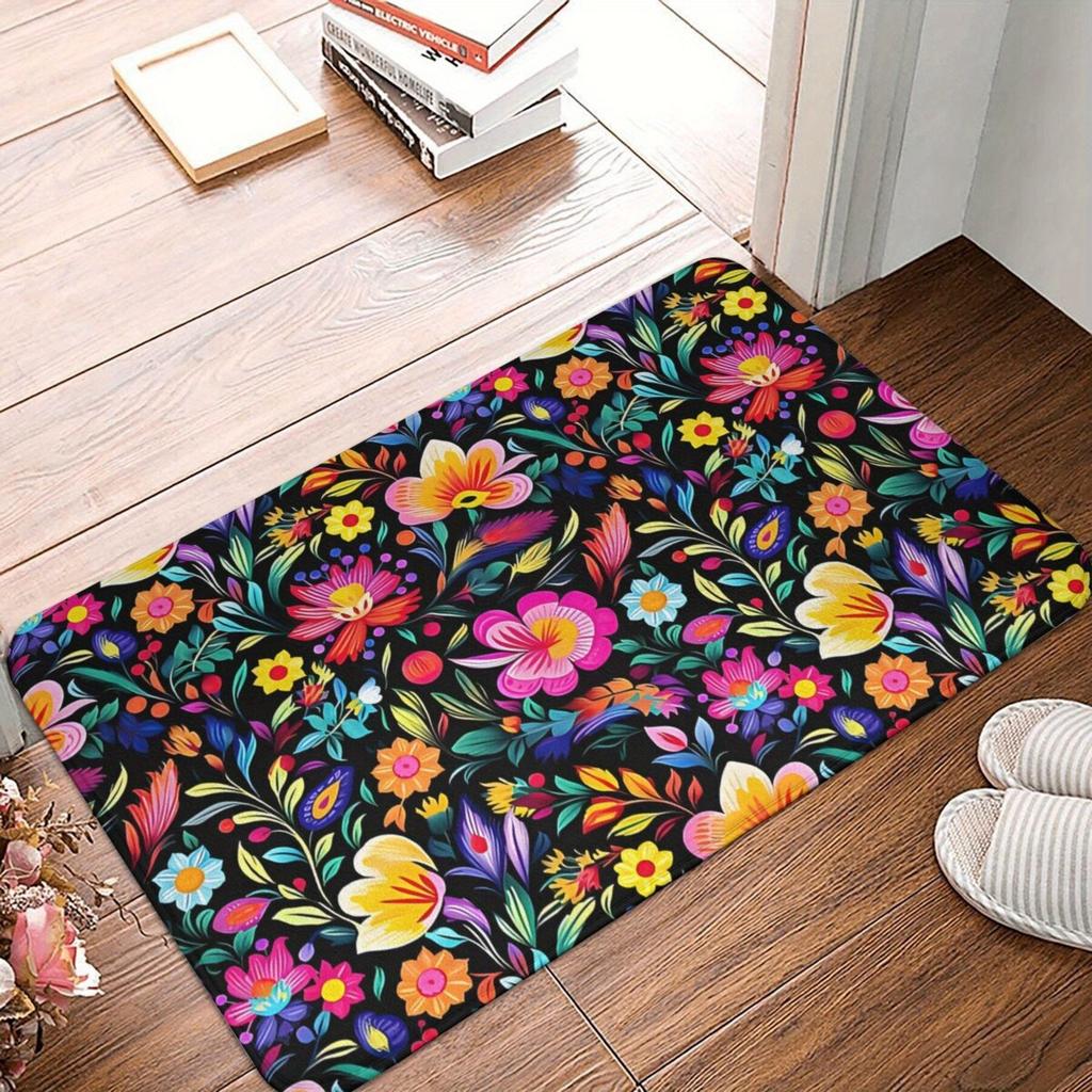 1 Stück Baufahrzeug Muster Fußmatten Küchenteppiche Rutschfest Pop Wohnzimmerteppiche Badematte Teppich für Zuhause Spüle Wäsche Dekor