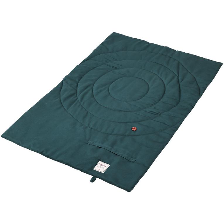 Foldable Dog Blanket Light Easy to Clean Dog Cage Pad Floor Mat Sleeping Bed for Indoor Outdoor Camping
