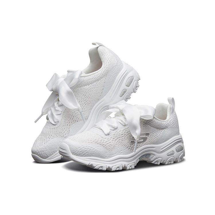 Skechers D'lites 1.0 Gs White Women's 66666196-WHT