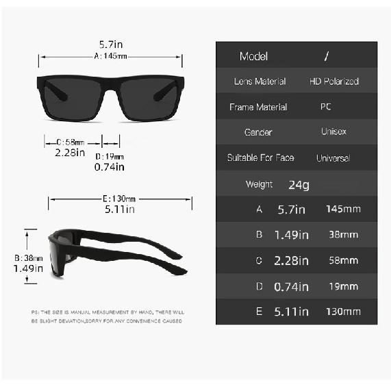 Polarized sports sunglasses for outdoor fishing and cycling, windproof sports protective eyewear, colorful glasses